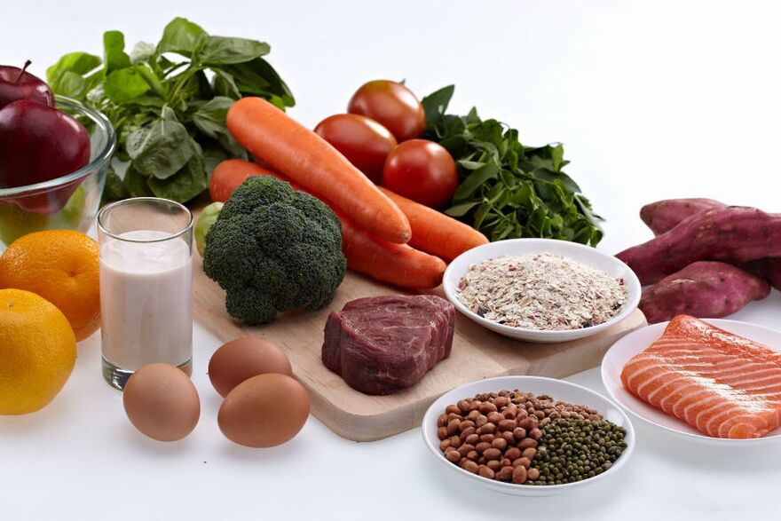 Zdrava hrana vključena v dietne menije za hujšanje